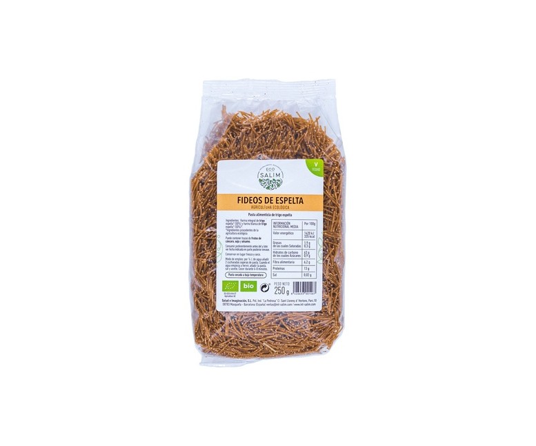 Fideos espelta Eco 250 g (Espelta) Eco Salim