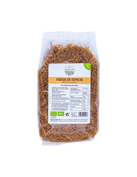Fideos espelta Eco 250 g (Espelta) Eco Salim