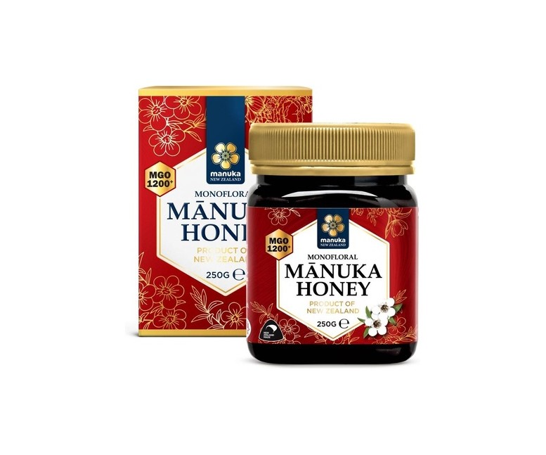 Miel de Manuka MGO 1200+ Raw Monofloral 250 g Manuka New Zealand