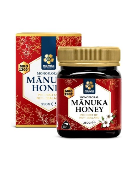 Miel de Manuka MGO 1200+ Raw Monofloral 250 g Manuka New Zealand