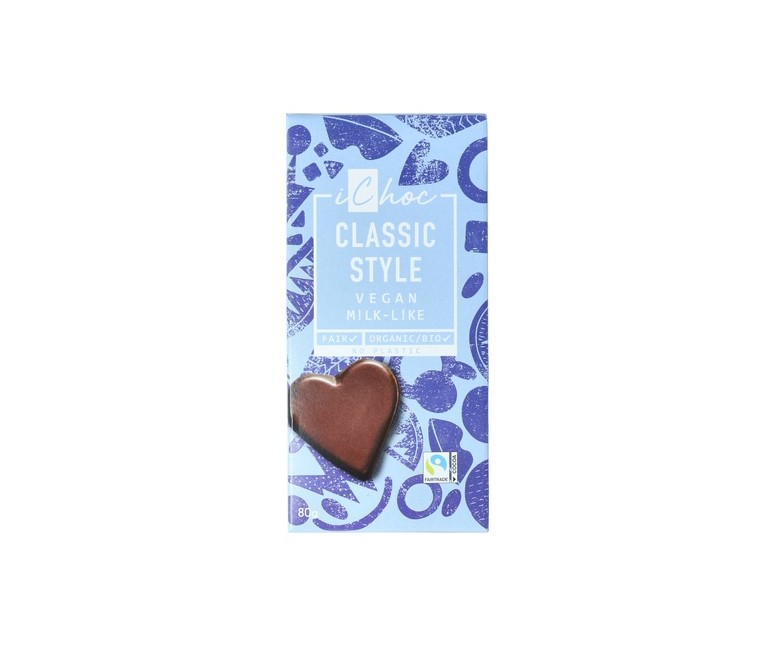Classic - Chocolate vegano clásico 80 g (Chocolate) ichoc