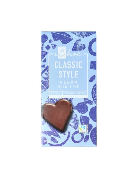 Classic - Chocolate vegano clásico 80 g (Chocolate) ichoc