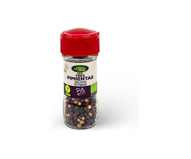 Tres pimientas molinillo Bio 35 g Artemis