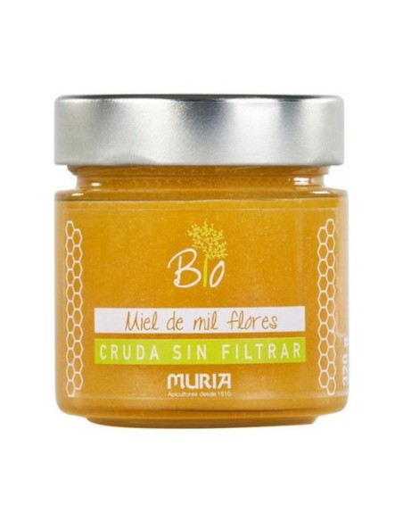 Miel cristalizada mil flores España 320 g Muria