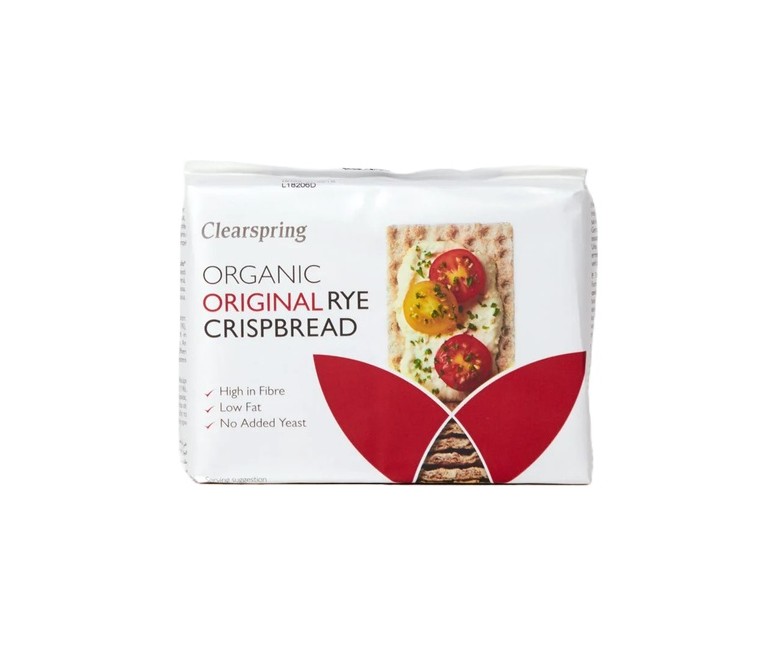 Pan crujiente de centeno 200 g Clearspring