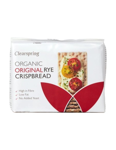 Pan crujiente de centeno 200 g Clearspring