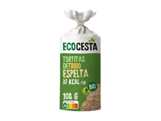Tortitas de trigo espelta integral