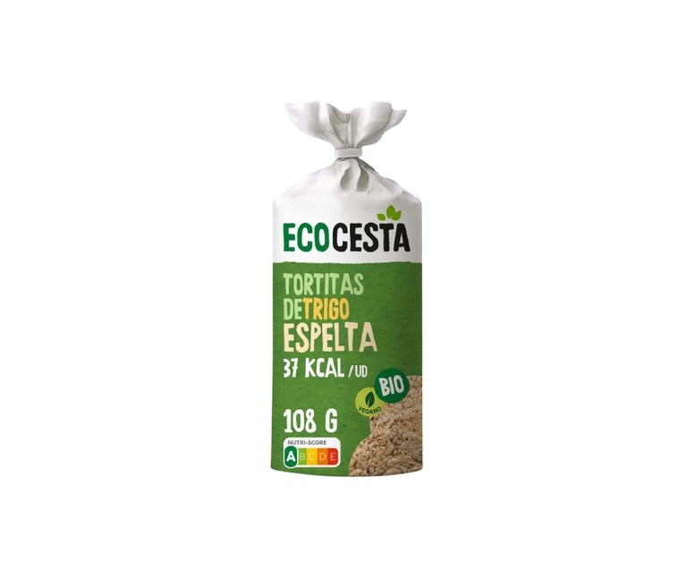 Tortitas de trigo espelta integral 108 g Ecocesta