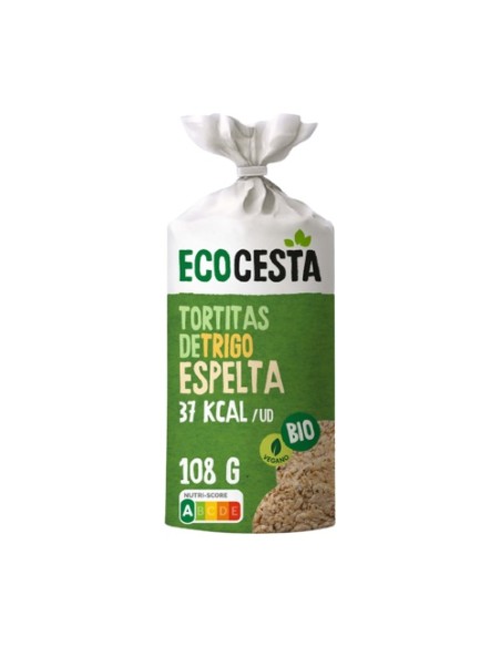 Tortitas de trigo espelta integral 108 g Ecocesta