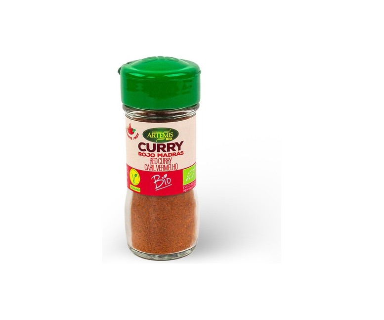Curry rojo Bio 28 g de polvo Artemis