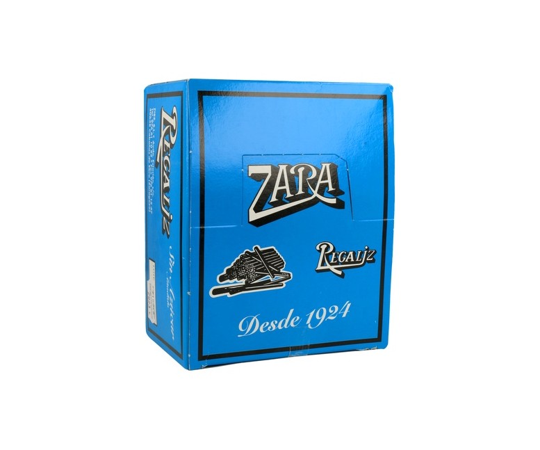 Regaliz natural 100 barritas de 5g Zaras