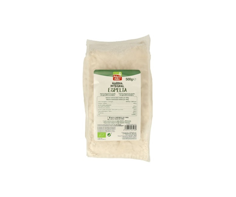 Harina Integral de Espelta Eco 500 g La Finestra sul Cielo