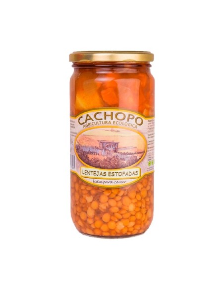 Lentejas estofadas Eco 720 g Cachopo