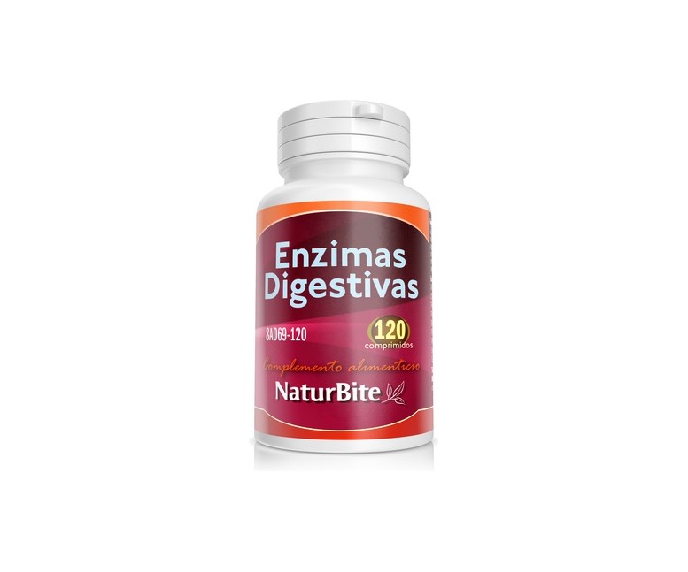 Enzimas Digestivas 120 comprimidos Naturbite