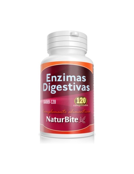 Enzimas Digestivas 120 comprimidos Naturbite
