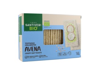 Tostadas ligeras órganicas de avena
