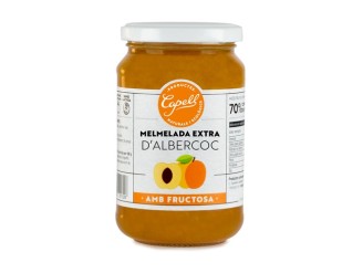 Mermelada de albaricoque con fructosa