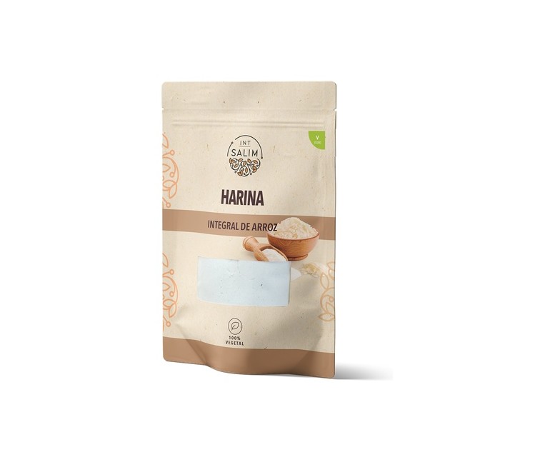 Harina integral de arroz 500 g Int-Salim