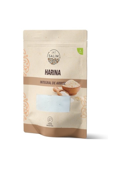Harina integral de arroz 500 g Int-Salim