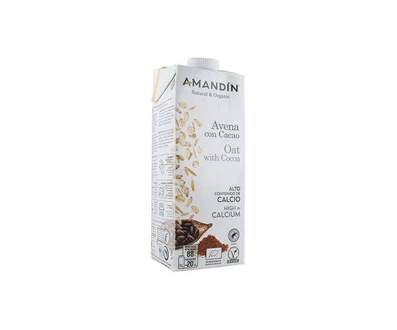 Bebida de Avena con Cacao 1 L (Cacao - Avena) Amandin