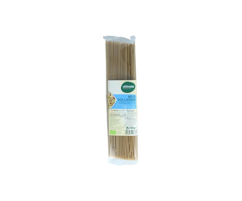 Espaguetis de arroz integrales Eco 250 g Naturata