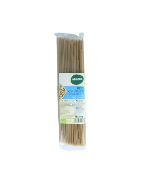 Espaguetis de arroz integrales Eco 250 g Naturata