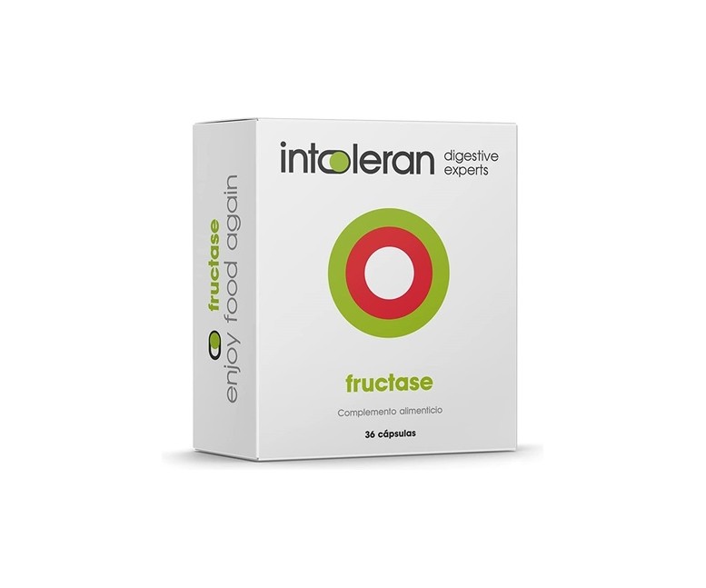 Fructase 36 cápsulas Intoleran