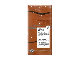Chocolate negro 62% con caramelo y flor de sal de...