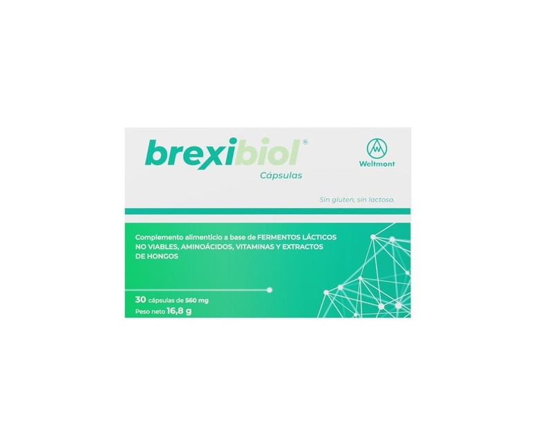 Brexibiol paraprobiótico 30 cápsulas de 560mg Welmont