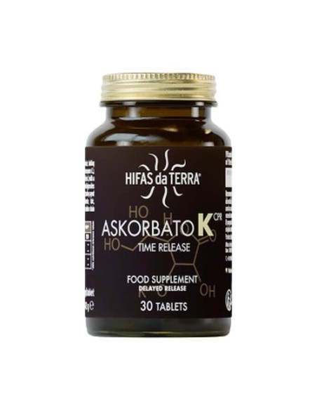 Askorbato K - Vitamina C 30 comprimidos Hifas da Terra