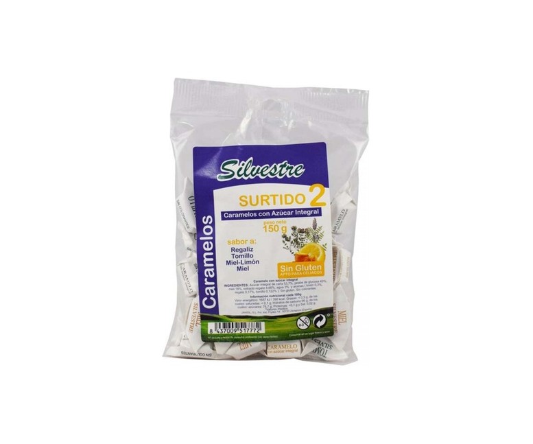Surtido 2 caramelos 150 g Silvestre