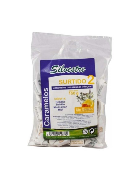 Surtido 2 caramelos 150 g Silvestre