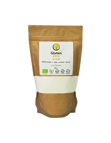 Almidon de maiz sin gluten Eco 500 g de polvo Gluten Zero