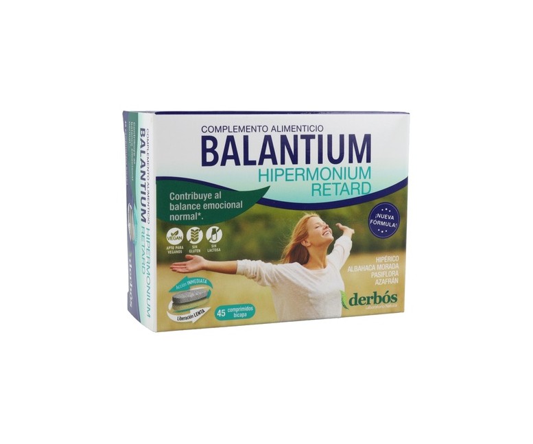 Balantium Hipermonium Retard 45 cápsulas de 715.1mg Derbós