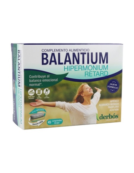 Balantium Hipermonium Retard 45 cápsulas de 715.1mg Derbós