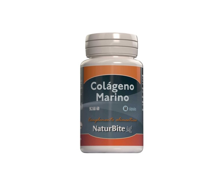 Colageno marino 400 mg 60 cápsulas Naturbite