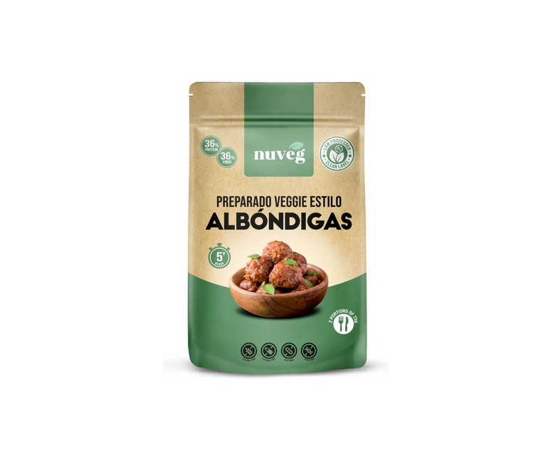 Albóndigas veganas 50 g Nuveg