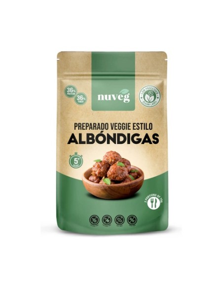 Albóndigas veganas 50 g Nuveg