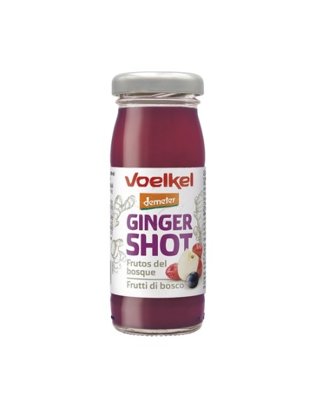 Shot de Jengibre y frutos del bosque Demeter BIO 95 ml Voelkel