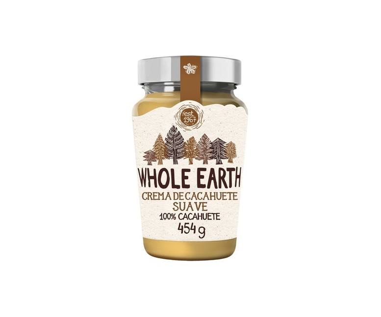 Crema de cacahuete original 454 g de crema Whole Earth
