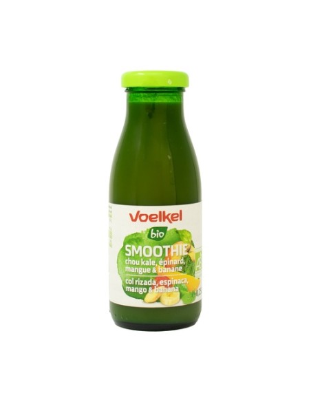 Smoothie verde de Mango, Kale y Espinacas Bio 250 ml Voelkel