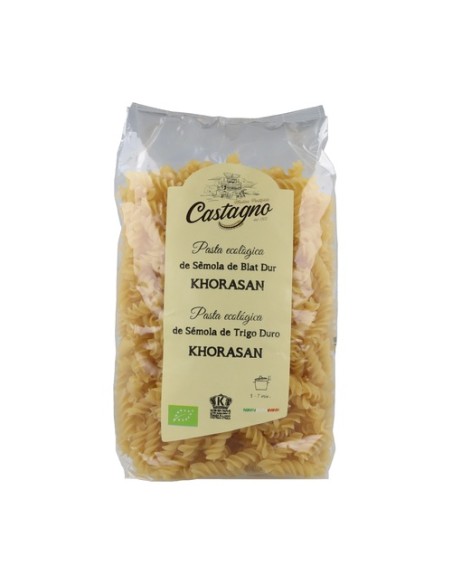Espirales de khorasan Eco 500 g Castagno