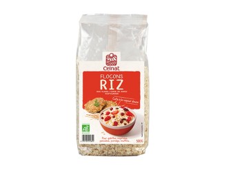 Copos de arroz integral