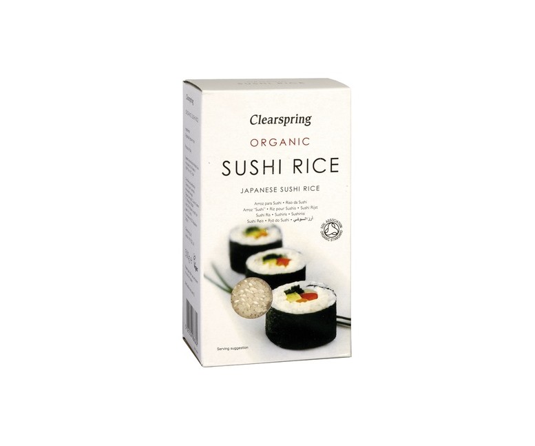 Arroz para Sushi Orgánico 500 g Clearspring