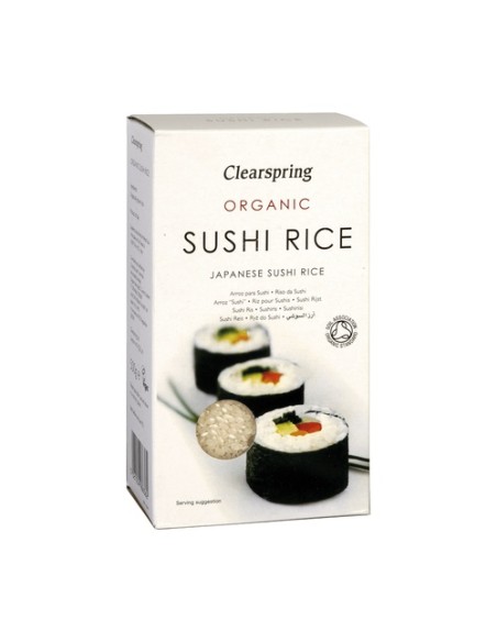 Arroz para Sushi Orgánico 500 g Clearspring