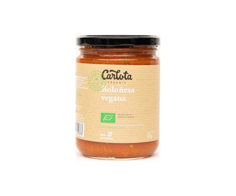 Boloñesa Vegana 425 g Carlota Organic