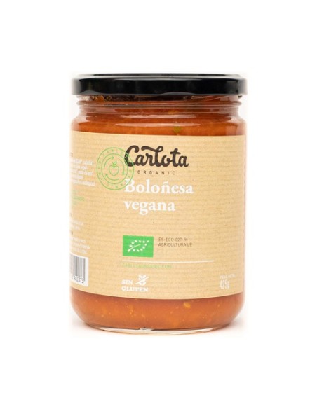 Boloñesa Vegana 425 g Carlota Organic