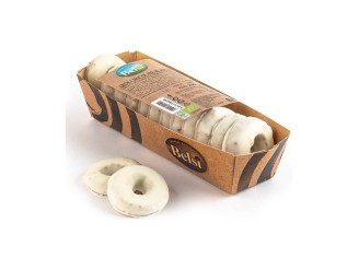 Aros de chocolate blanco Bio