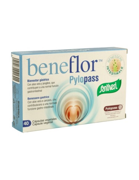 Beneflor Pylopass 40 cápsulas vegetales Santiveri