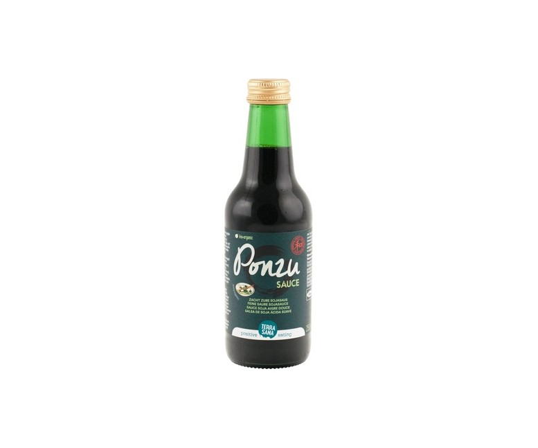 Ponzu salsa de soja acida Bio vegan 250 ml Terrasana